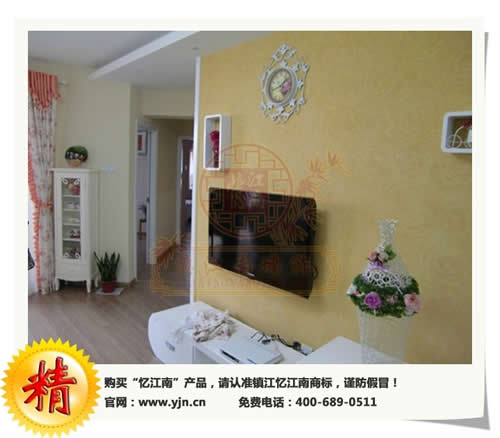 新一代環(huán)保健康室內(nèi)裝修藝術(shù)涂料，首選憶江南硅藻泥